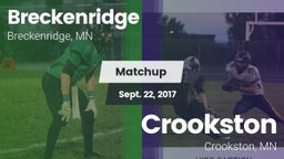 Matchup: Breckenridge High vs. Crookston  2017