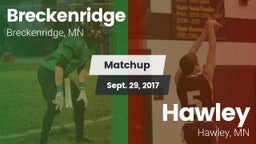 Matchup: Breckenridge High vs. Hawley  2017