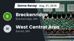 Recap: Breckenridge  vs. West Central Area 2018