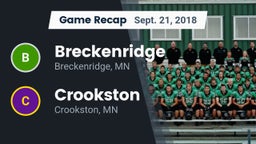 Recap: Breckenridge  vs. Crookston  2018