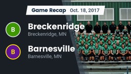 Recap: Breckenridge  vs. Barnesville  2017