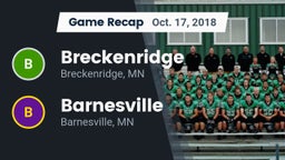 Recap: Breckenridge  vs. Barnesville  2018