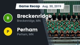 Recap: Breckenridge  vs. Perham  2019
