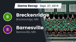 Recap: Breckenridge  vs. Barnesville  2019