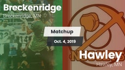 Matchup: Breckenridge High vs. Hawley  2019