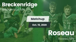 Matchup: Breckenridge High vs. Roseau  2020