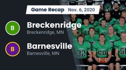Recap: Breckenridge  vs. Barnesville  2020