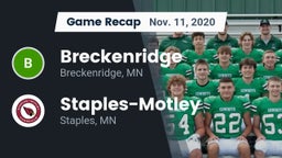 Recap: Breckenridge  vs. Staples-Motley  2020