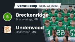 Recap: Breckenridge  vs. Underwood  2022