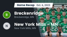 Recap: Breckenridge  vs. New York Mills  - MN 2023