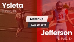 Matchup: Ysleta  vs. Jefferson  2019