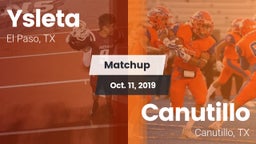 Matchup: Ysleta  vs. Canutillo  2019