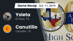 Recap: Ysleta  vs. Canutillo  2019