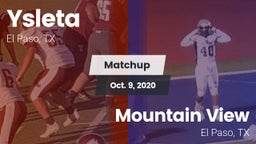 Matchup: Ysleta  vs. Mountain View  2020