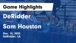DeRidder  vs Sam Houston  Game Highlights - Dec. 13, 2023
