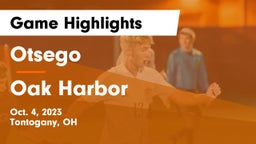 Otsego  vs Oak Harbor  Game Highlights - Oct. 4, 2023