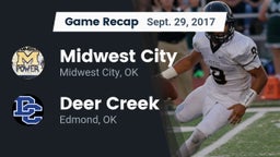 Recap: Midwest City  vs. Deer Creek  2017