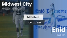 Matchup: Midwest City High vs. Enid  2017