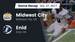 Recap: Midwest City  vs. Enid  2017