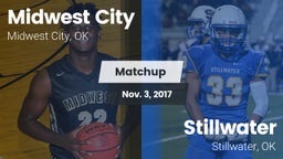 Matchup: Midwest City High vs. Stillwater  2017