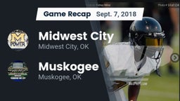 Recap: Midwest City  vs. Muskogee  2018