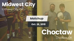 Matchup: Midwest City High vs. Choctaw  2018
