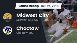 Recap: Midwest City  vs. Choctaw  2018