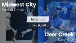 Matchup: Midwest City High vs. Deer Creek  2019
