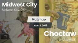 Matchup: Midwest City High vs. Choctaw  2019