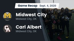 Recap: Midwest City  vs. Carl Albert   2020