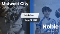 Matchup: Midwest City High vs. Noble  2020