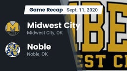 Recap: Midwest City  vs. Noble  2020