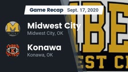 Recap: Midwest City  vs. Konawa  2020