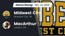 Recap: Midwest City  vs. MacArthur  2022