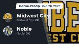 Recap: Midwest City  vs. Noble  2022