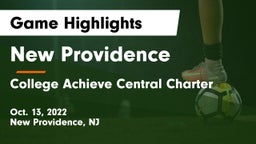 New Providence  vs College Achieve Central Charter Game Highlights - Oct. 13, 2022