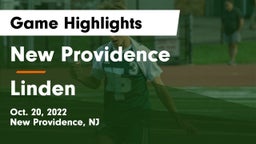 New Providence  vs Linden  Game Highlights - Oct. 20, 2022