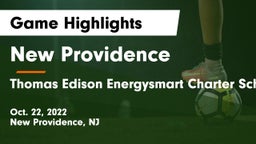 New Providence  vs Thomas Edison Energysmart Charter School Game Highlights - Oct. 22, 2022
