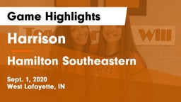 Harrison  vs Hamilton Southeastern  Game Highlights - Sept. 1, 2020