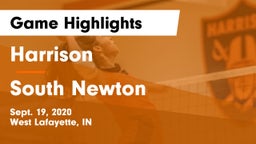Harrison  vs South Newton Game Highlights - Sept. 19, 2020