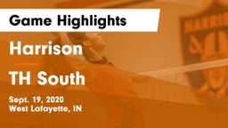 Harrison  vs TH South Game Highlights - Sept. 19, 2020
