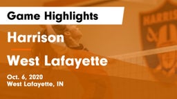 Harrison  vs West Lafayette  Game Highlights - Oct. 6, 2020