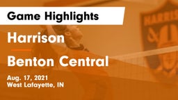 Harrison  vs Benton Central  Game Highlights - Aug. 17, 2021