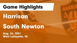 Harrison  vs South Newton  Game Highlights - Aug. 26, 2021