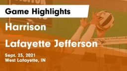 Harrison  vs Lafayette Jefferson  Game Highlights - Sept. 23, 2021