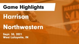 Harrison  vs Northwestern  Game Highlights - Sept. 30, 2021