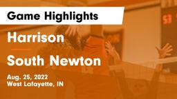 Harrison  vs South Newton Game Highlights - Aug. 25, 2022