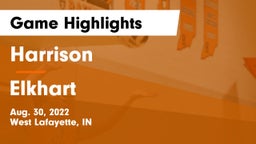 Harrison  vs Elkhart  Game Highlights - Aug. 30, 2022
