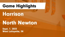 Harrison  vs North Newton  Game Highlights - Sept. 7, 2023