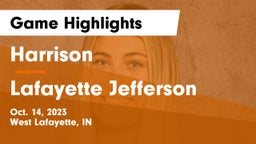 Harrison  vs Lafayette Jefferson  Game Highlights - Oct. 14, 2023